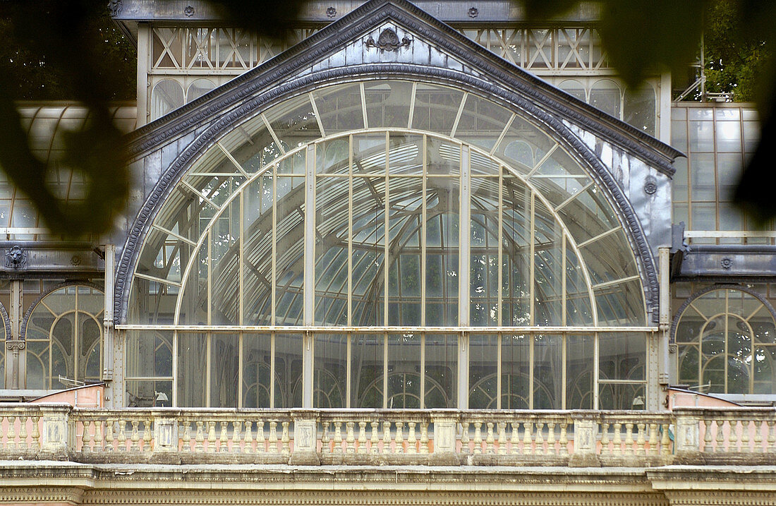 Kristallpalast (1886-87), Parque del Buen Retiro. Madrid. Spanien