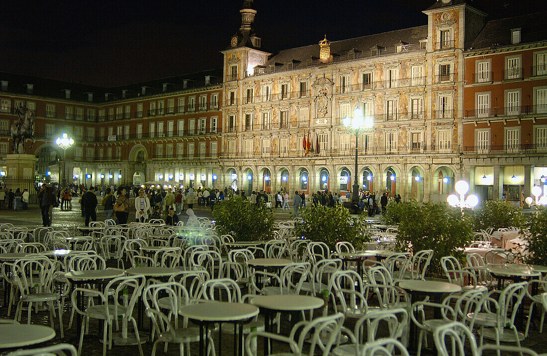 Plaza Mayor (Hauptplatz). Madrid. Spanien