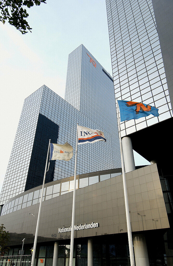 Office building, Stationsplein. Rotterdam. Netherlands