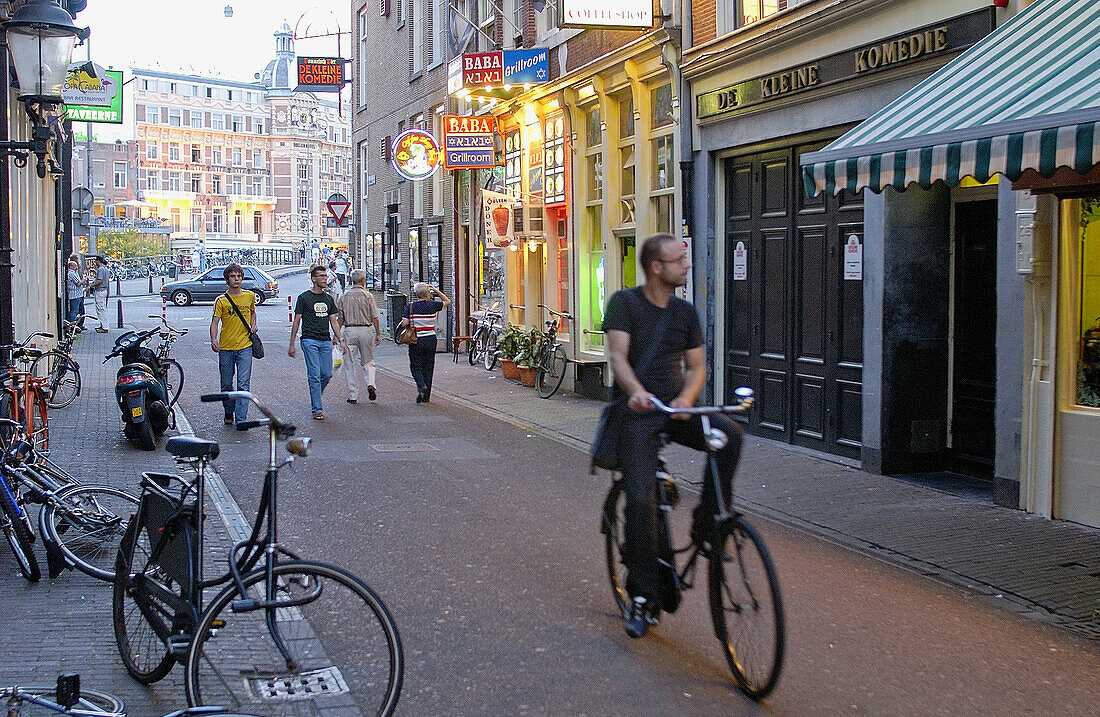 Rembrandtplein. Amsterdam. Niederlande