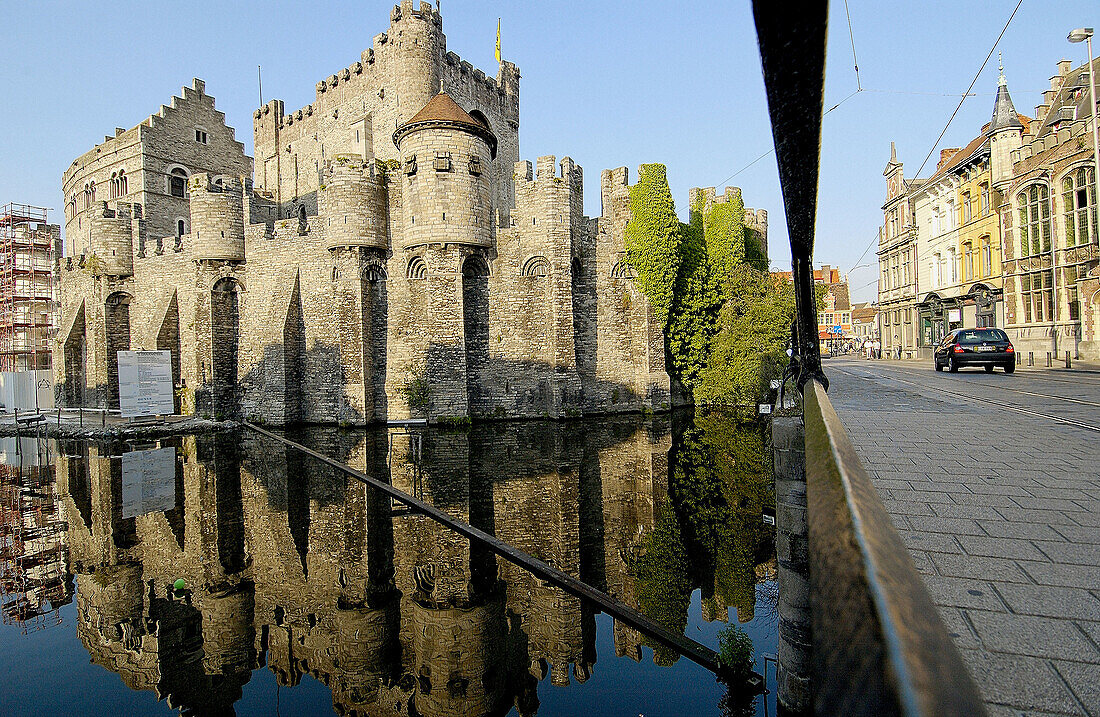 Gravensteen ( Castle of the Counts ). Ghent. Flanders, Belgium