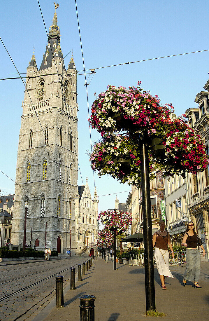 Lakenhalle. Ghent. Flanders, Belgium