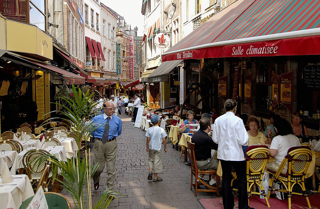 Restaurants. Brussels. Belgium