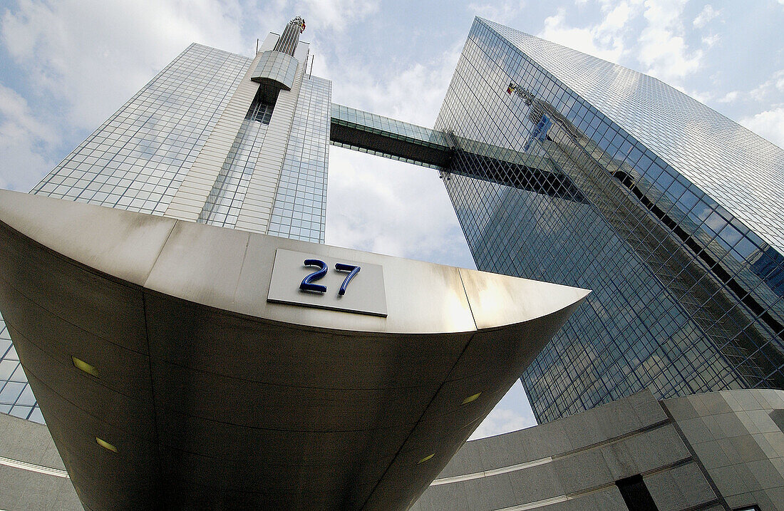 Bürogebäude, Boulevard du Roi Albert II. Brüssel, Belgien