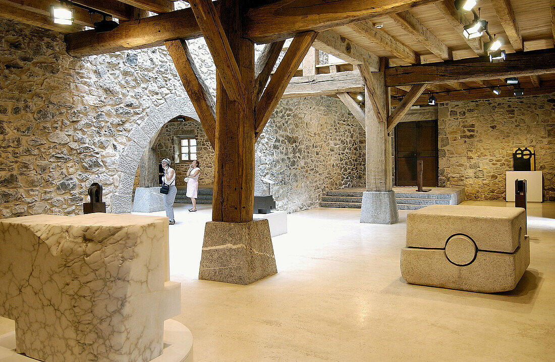 Chillida Leku Museum. Caserío Zabalaga. Hernani. Guipuzcoa. Euskadi. Spanien.