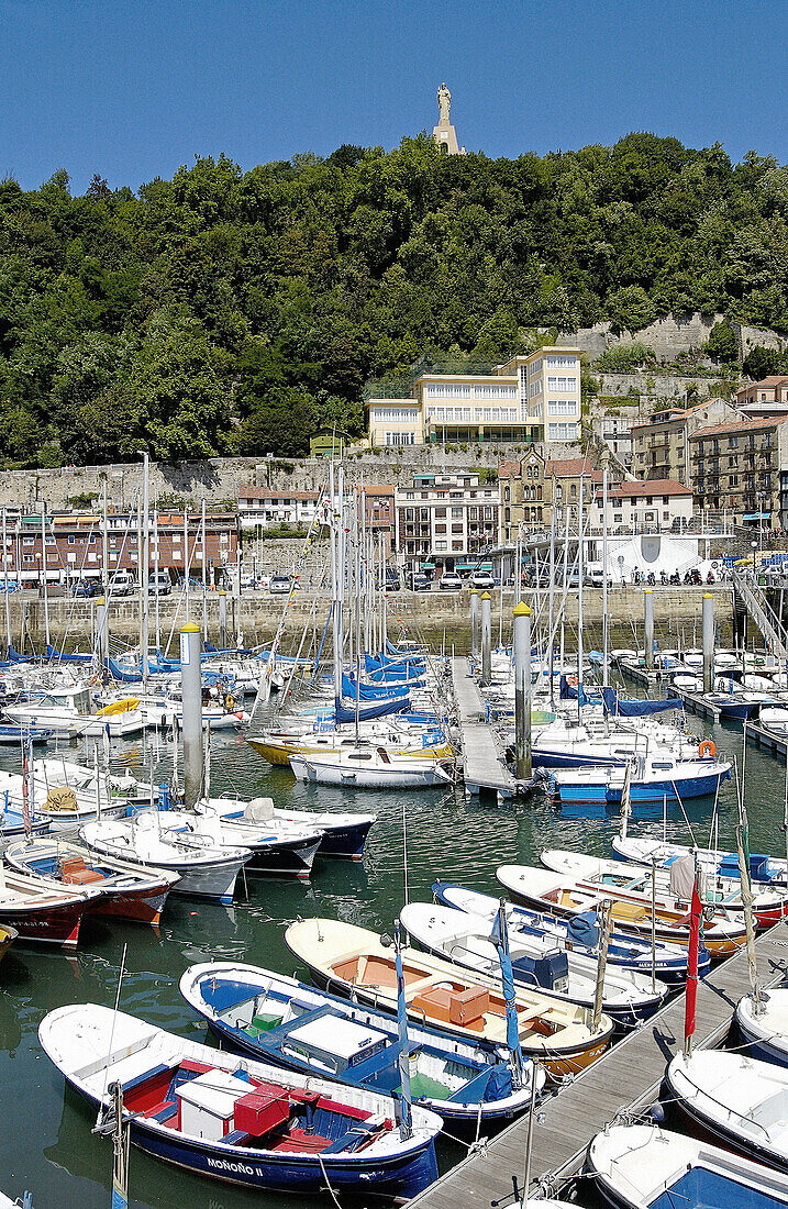 Hafen. Donostia-San Sebastián. Euskadi. Spanien.