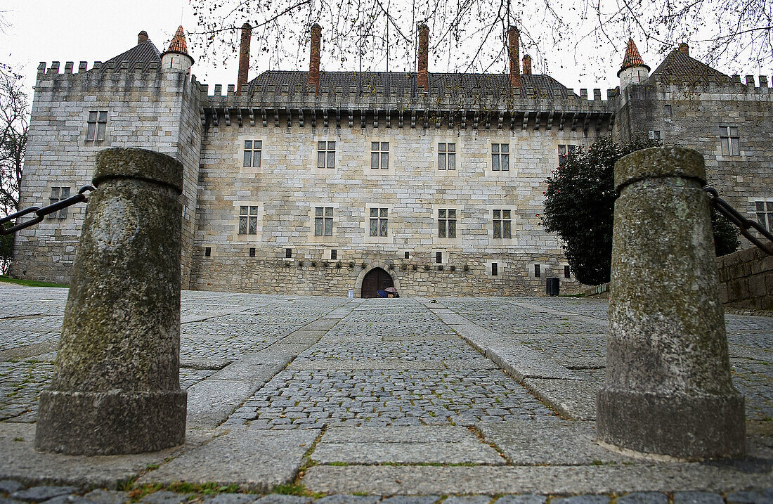 Paço dos Duques de Bragança (Herzogspalast), Guimarães. Minho, Portugal