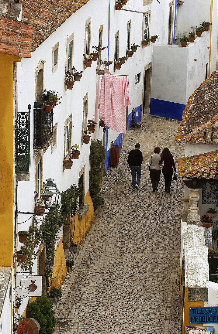 Óbidos. Bezirk von Leiria, Portugal