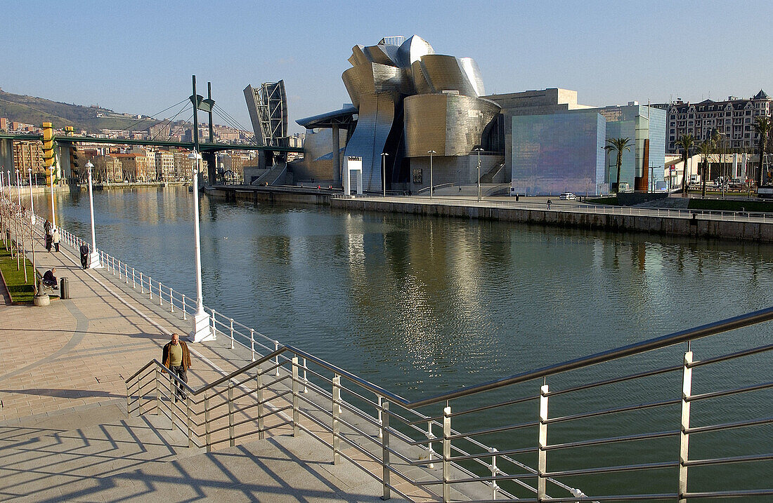 Guggenheim-Museum. Bilbao. Bizkaia. Euskadi. Spanien.