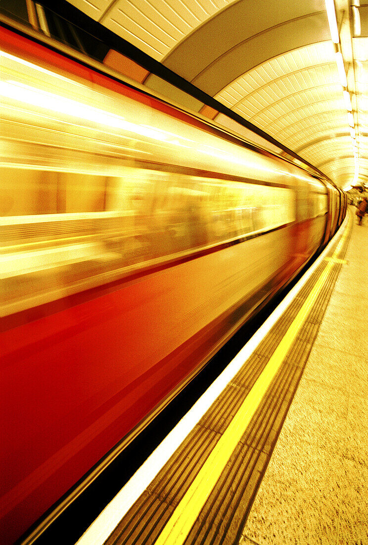 Euston underground station. London. England