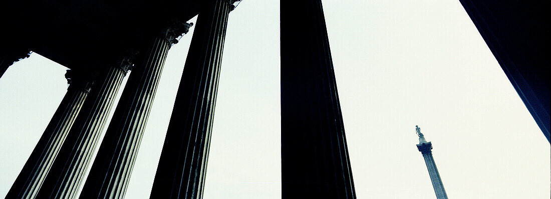 Nelson s Column. Trafalgar Square. London. England