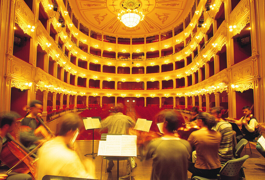 Main theatre. Mahón. Minorca, Balearic Islands. Spain