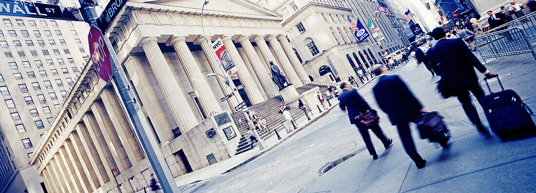New York Stock Exchange. Wall Street. New York City, USA