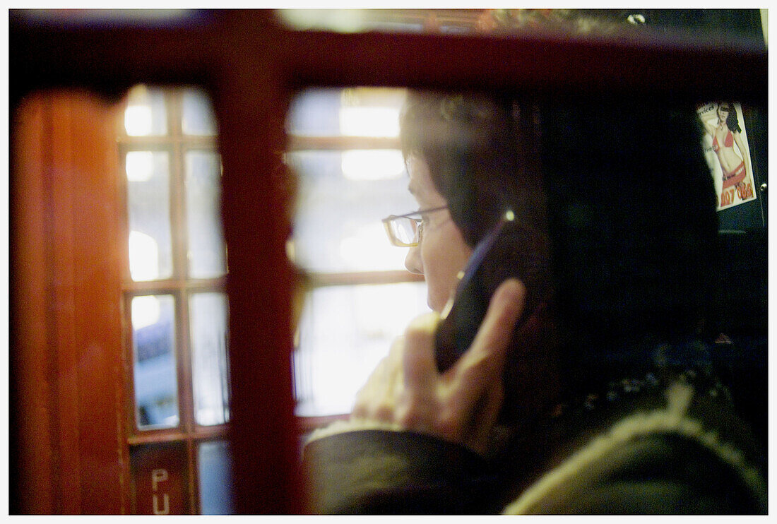 Telephone Box, London. England, UK