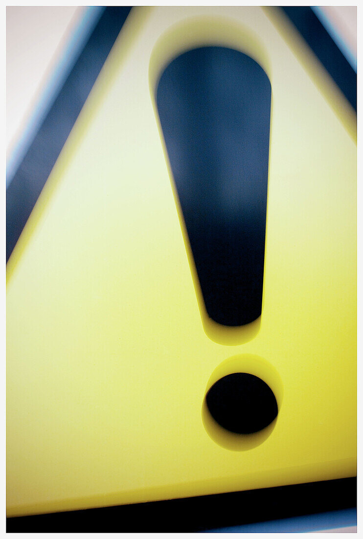  Attention, Attentive, Blurred, Close up, Close-up, Closeup, Color, Colour, Concept, Concepts, Danger, Exclamation mark, Exclamation marks, Hazard, Road sign, Road Signs, Symbol, Symbols, Traffic sign, Traffic signs, Transport, Transportation, Transports,