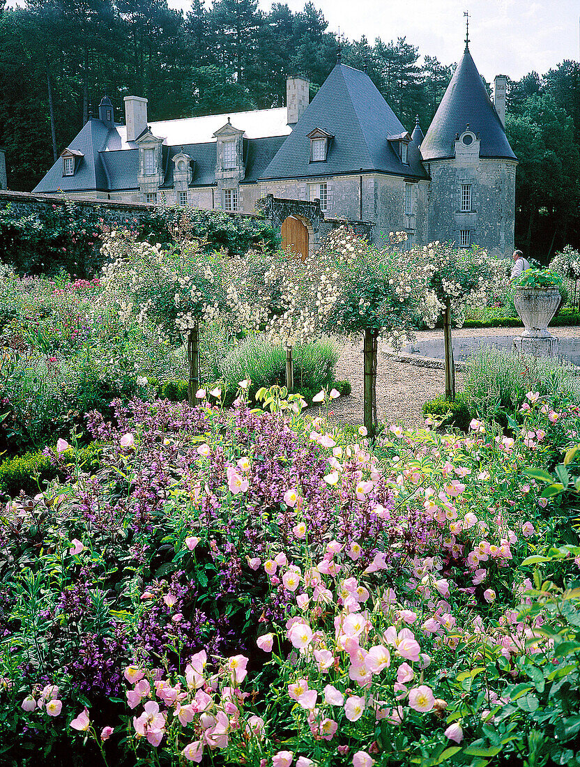 La Chatonnière castle. Val-de-Loire. France