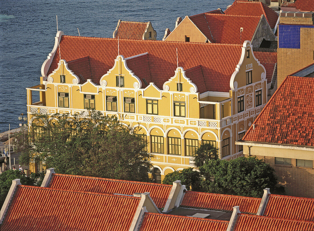 Penha building, Curaçao s oldest building. Willemstad. Curaçao