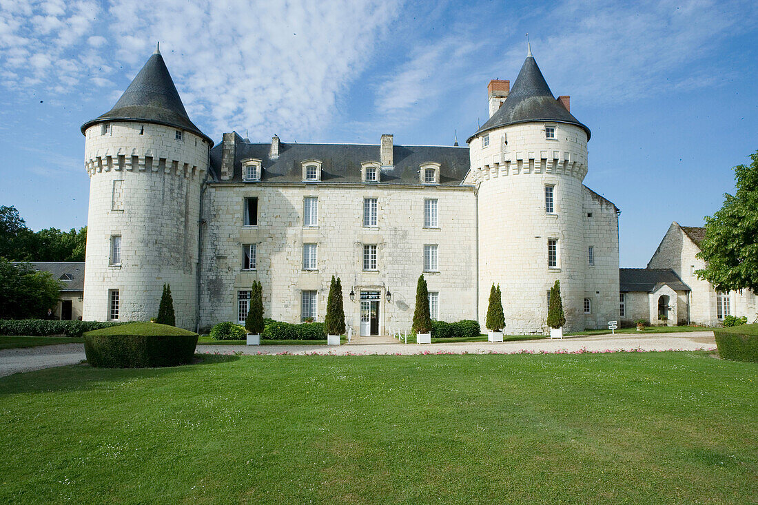 Château de Marçay, member of Relais & Châteaux chain, near Chinon. Touraine, Indre-et-Loire, France