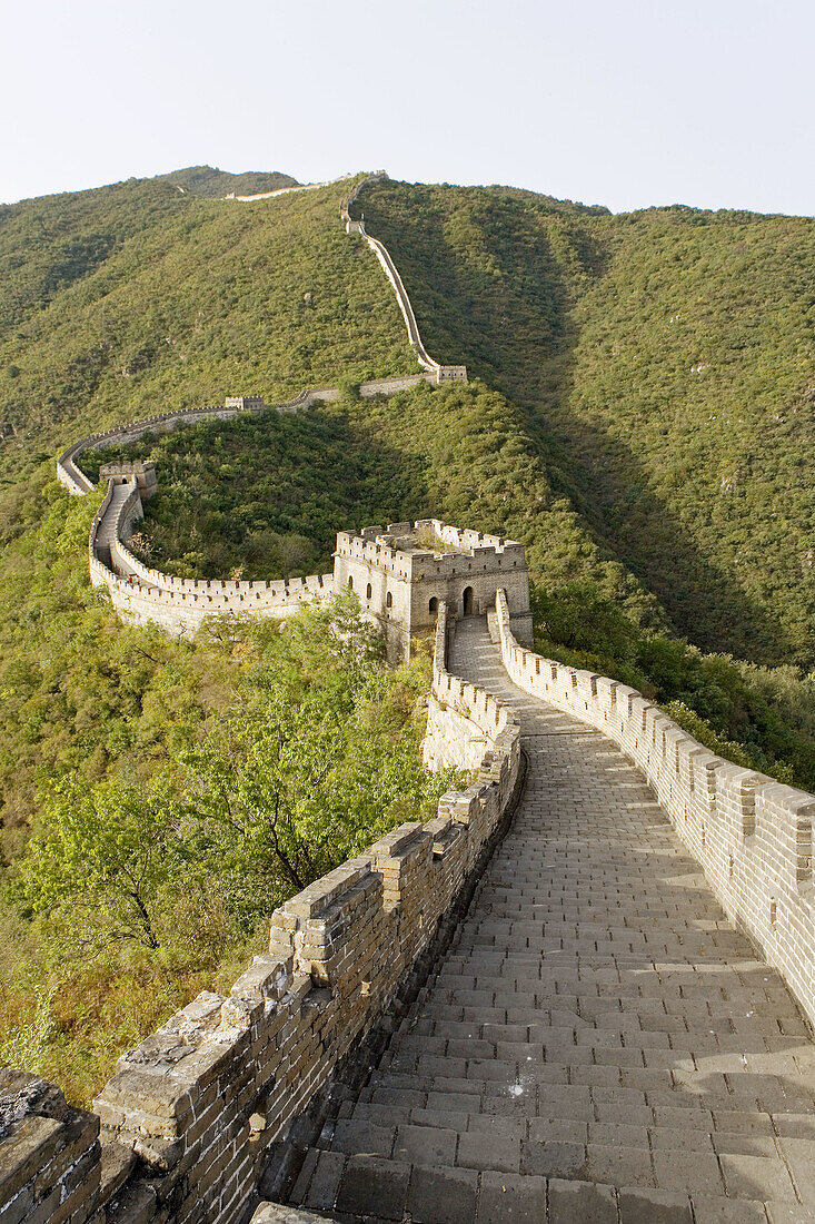 Mutianyu section of the Great Wall. China