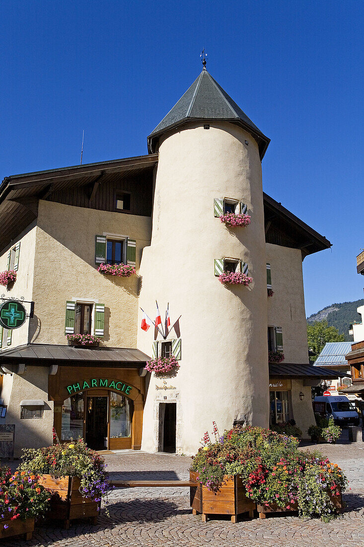Megeve winter and summer resort. Haute Savoie (74). France