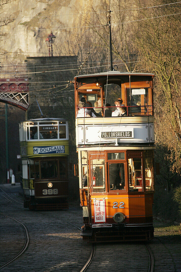 Vintage tramcar