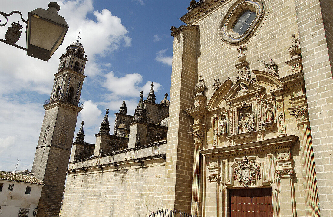 Kathedra (erbaut im 17. Jahrhundert). Jerez de la Frontera. Provinz Cádiz. Spanien