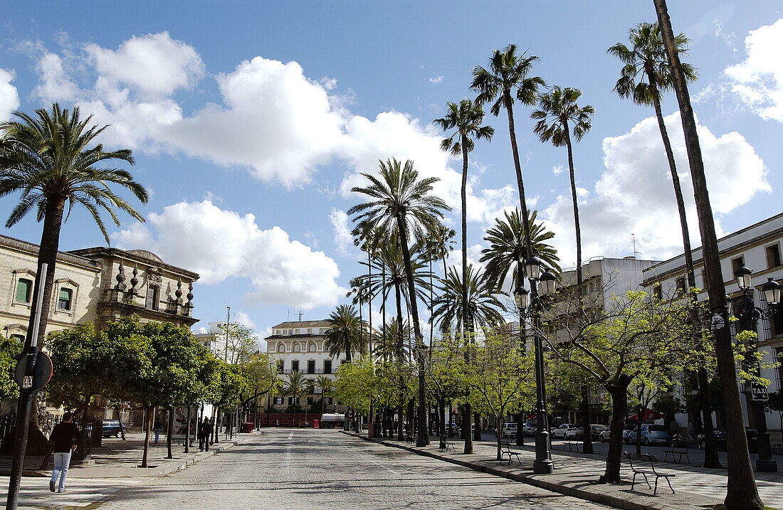 Alameda Cristina. Jerez de la Frontera. Provinz Cádiz. Spanien