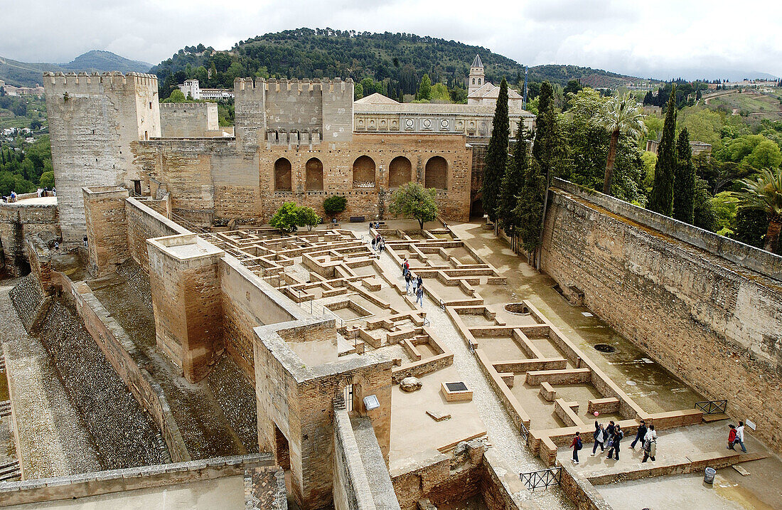 Alcazaba, Alhambra. Granada. Spain