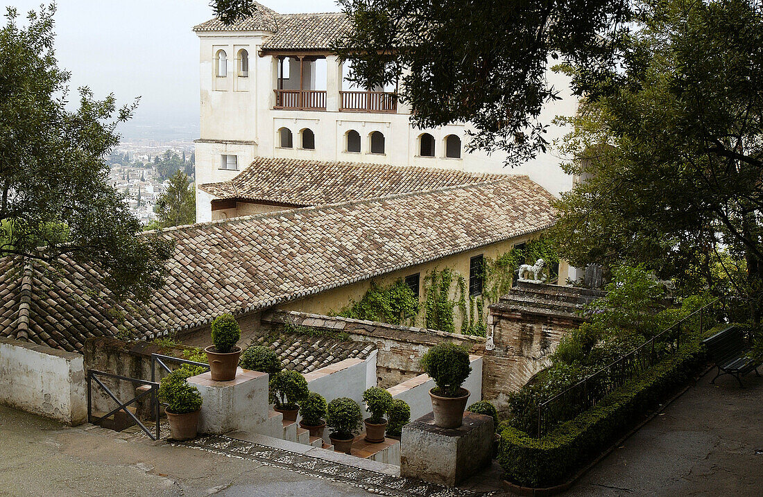 Generalife, Alhambra. Granada. Spain