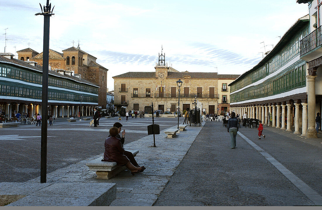 Main Square. Almagro. Ciudad Real province. Spain