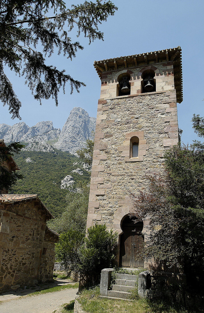 Santa María de Lebeña. Kantabrien. Spanien