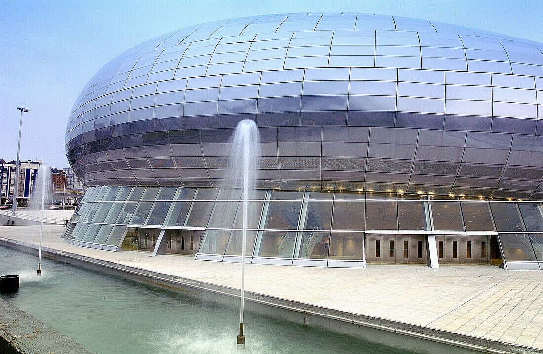 Palacio de los Deportes. Santander. Spanien