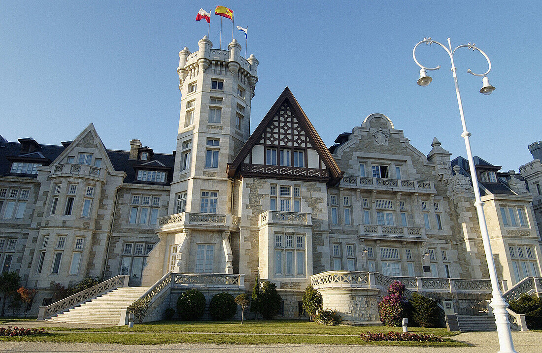 Universidad Internacional Menéndez Pelayo (Internationale Universität Menéndez Pelayo). Palacio de la Magdalena. Santander. Kantabrien. Spanien