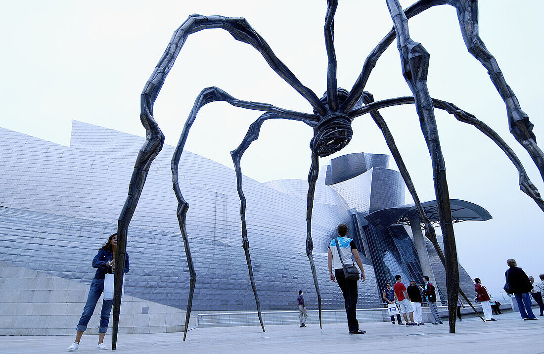 Guggenheim-Museum (Gebäude von Frank O. Gehry). Bilbao. Biskaya. Baskenland. Spanien