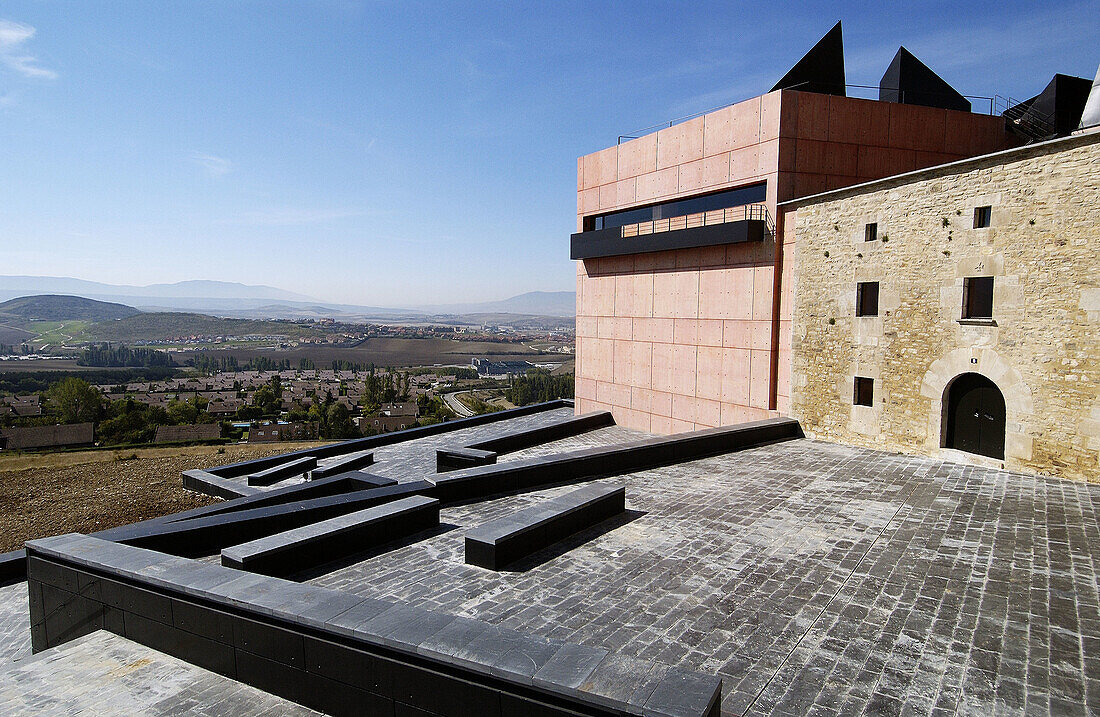 Museo Oteiza (Buiding by architect Sáenz de Oiza). Near Pamplona. Navarra. Spain