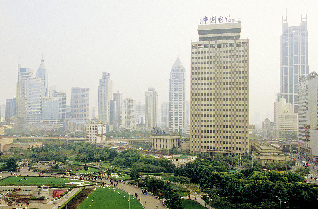 Renmin People s Square. Shanghai. China