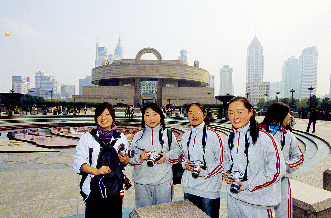 Renmin People s Square. Shanghai. China