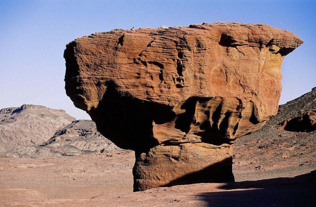 Rock formations. Sinai desert, Egypt