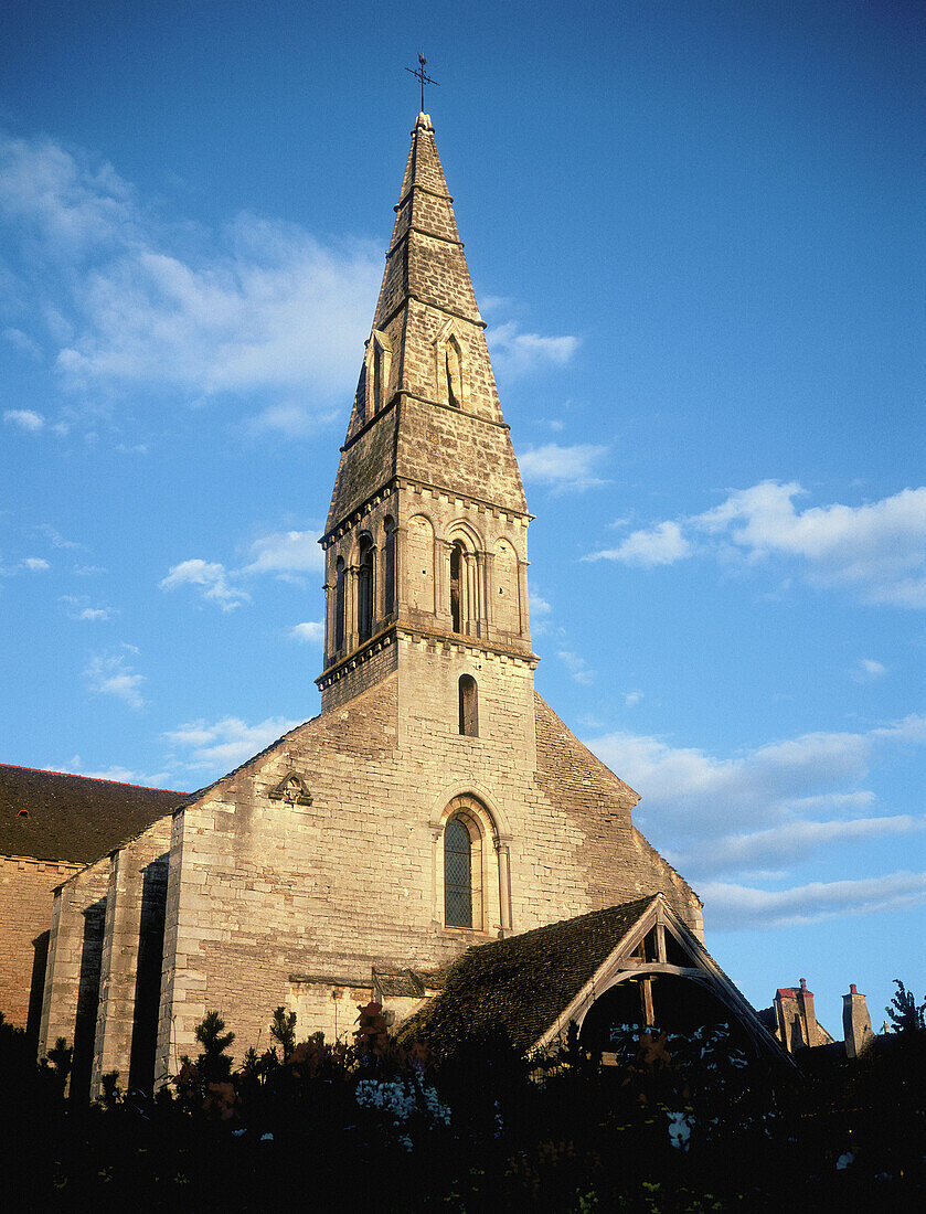 Romanesque church. Beaune. Burgundy, France