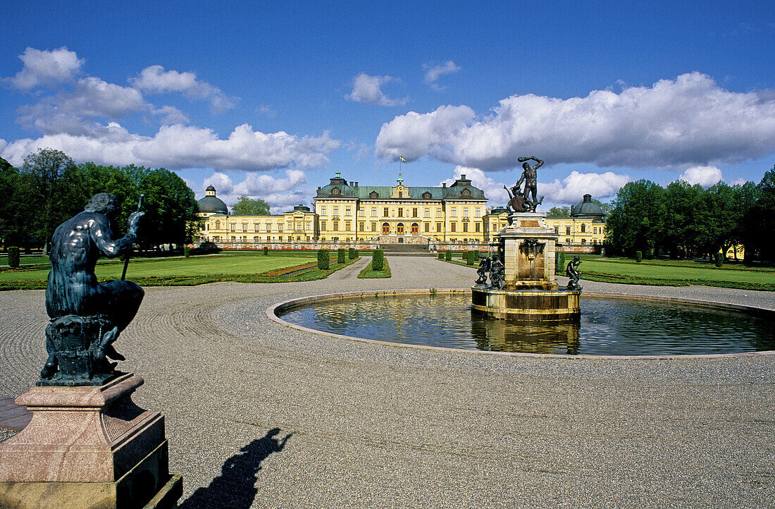 Royal Palace of Drottningholm. Stockholm. Sweden
