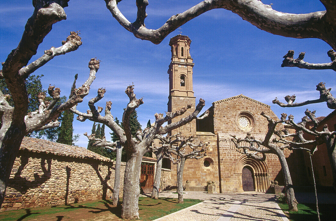 Church of Santa María, Monastery of Veruela. Zaragoza province. Spain