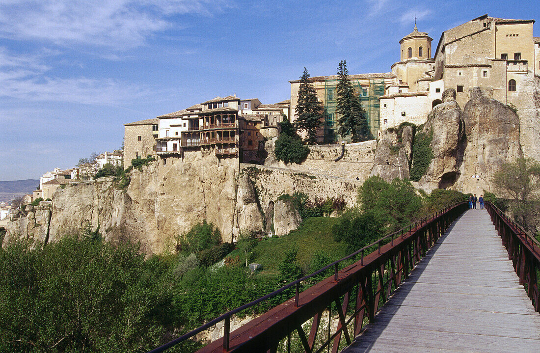 Hängende Häuser. Cuenca. Spanien