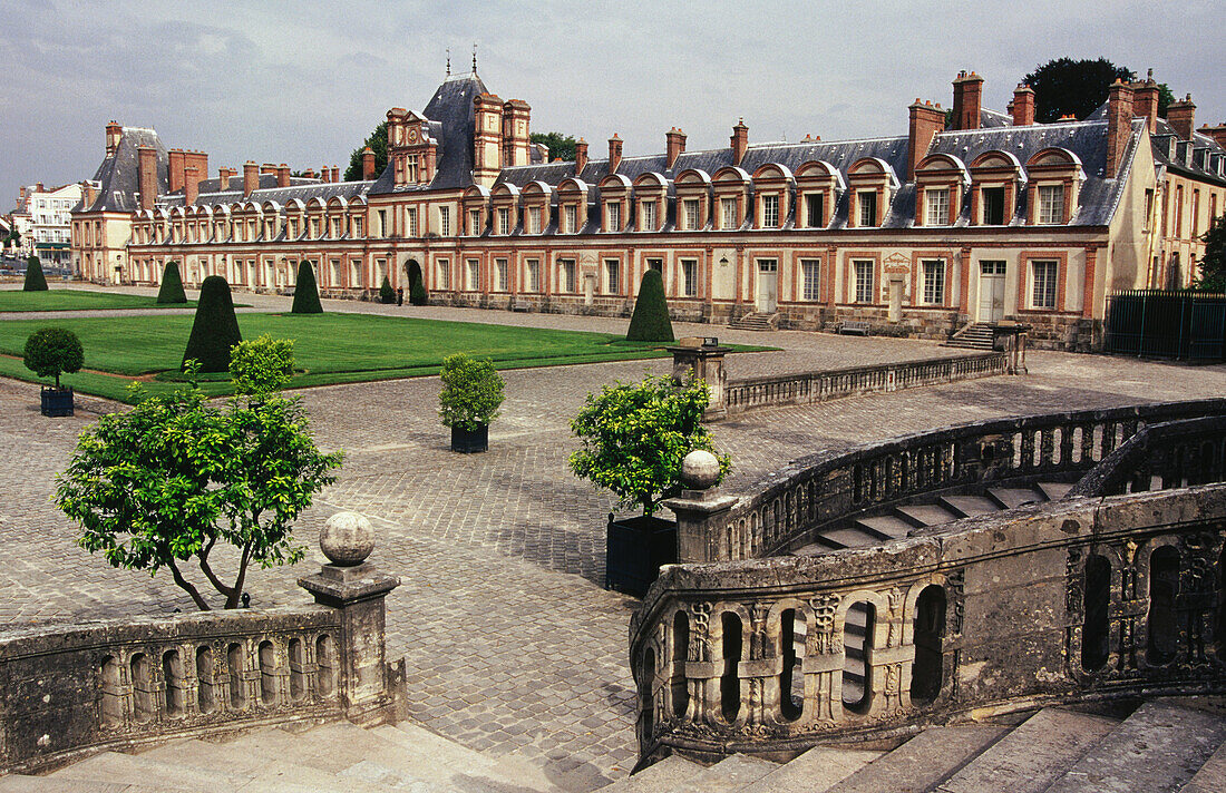 Château de Fontainebleau . Frankreich