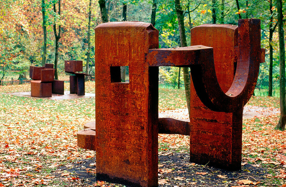 Museum Chillida Leku in Caserio Zabalaga . Hernani. Guipuzcoa province. Basque Country