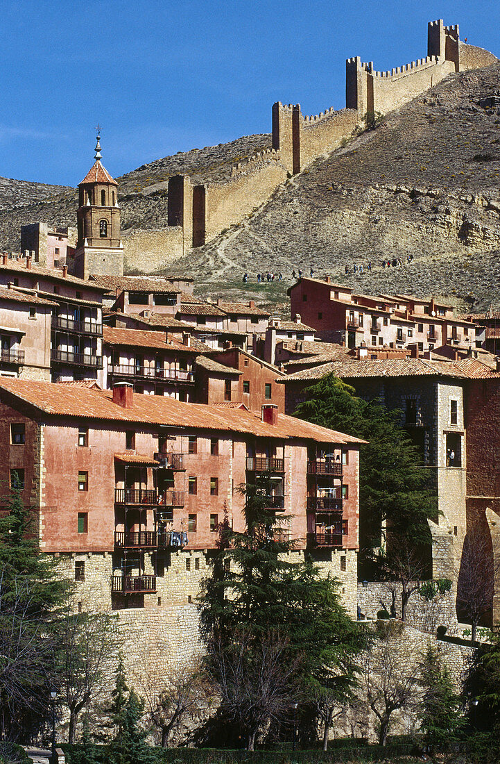 Albarracín. Provinz Teruel. Spanien