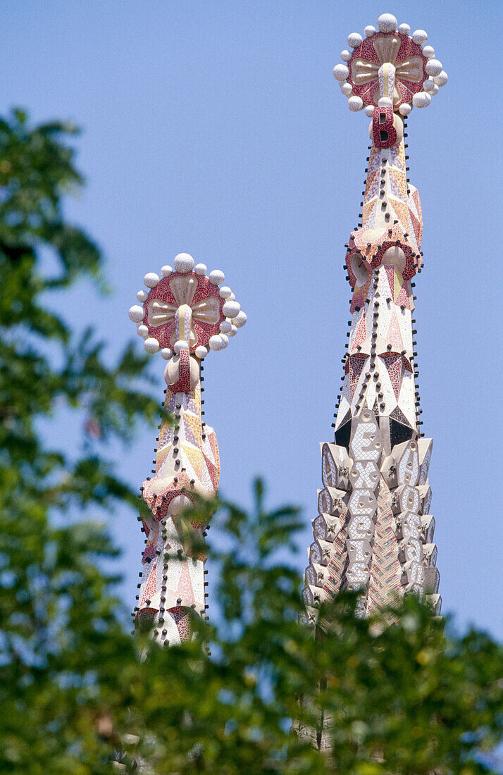 Sagrada Familia, by A. Gaudí. Barcelona. Spain