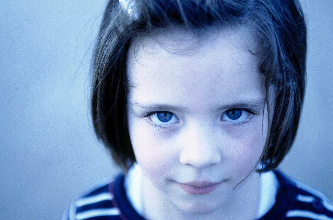 Girl (5 yrs). Hendaye. France