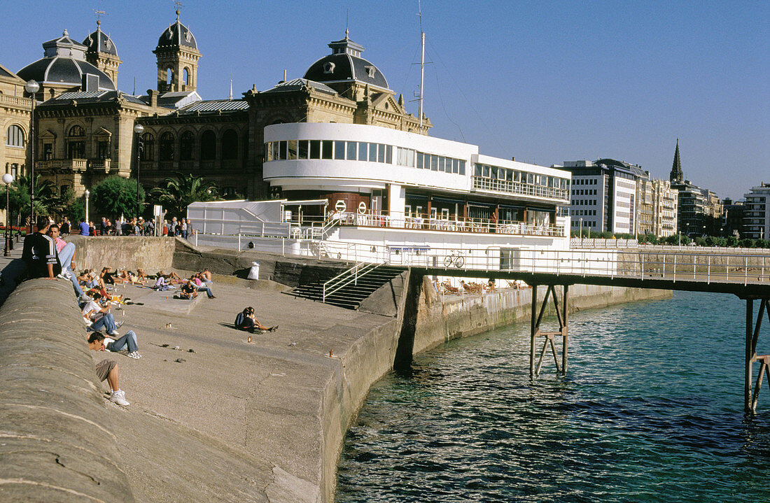 Club Náutico (Nautic Club). San Sebastián-Donostia. Guipúzcoa. Euskadi. Spain