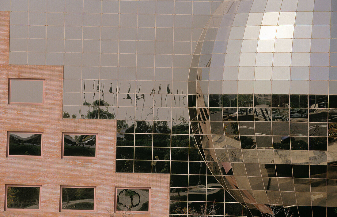 Bürogebäude. Campo de las Naciones. Madrid. Spanien