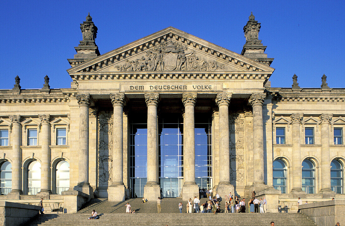 The Reichstag. Berlin. Germany